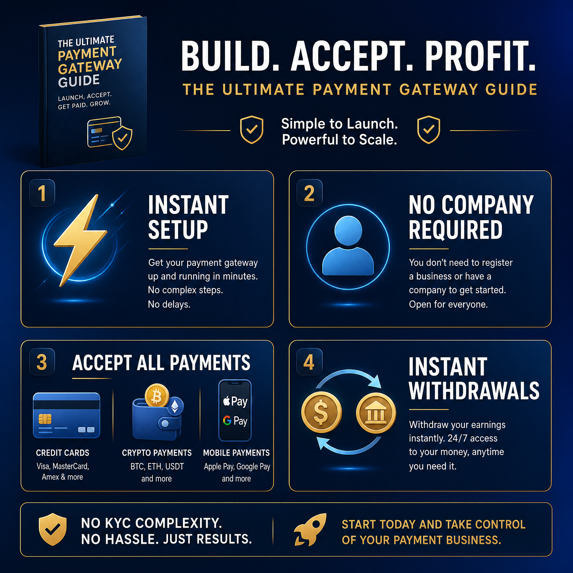 Payment Gateway Mastery - The Complete Guide to Accepting Payments Without a Company